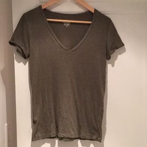 JCREW featherweight cotton tee